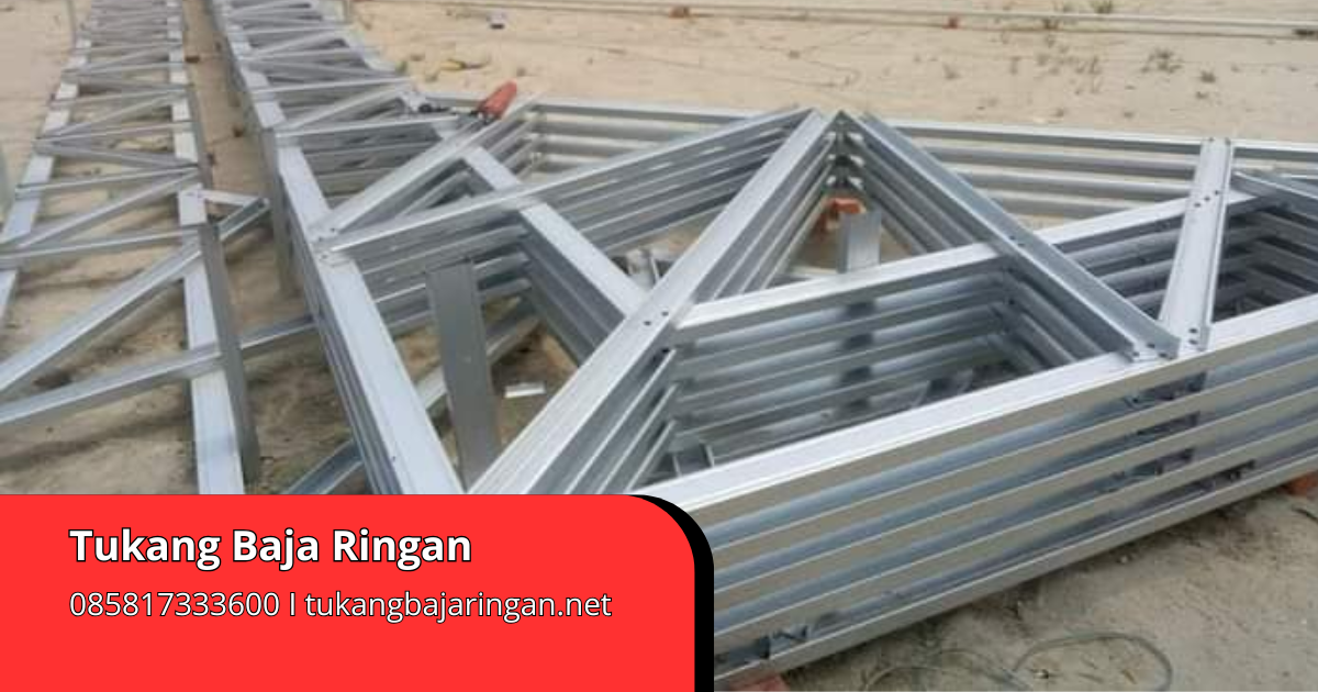 10 Komponen Utama Struktur Baja Ringan