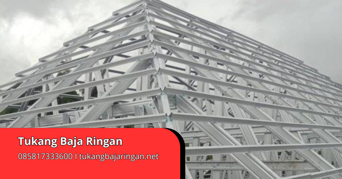 cara menghitung volume pekerjaan baja ringan